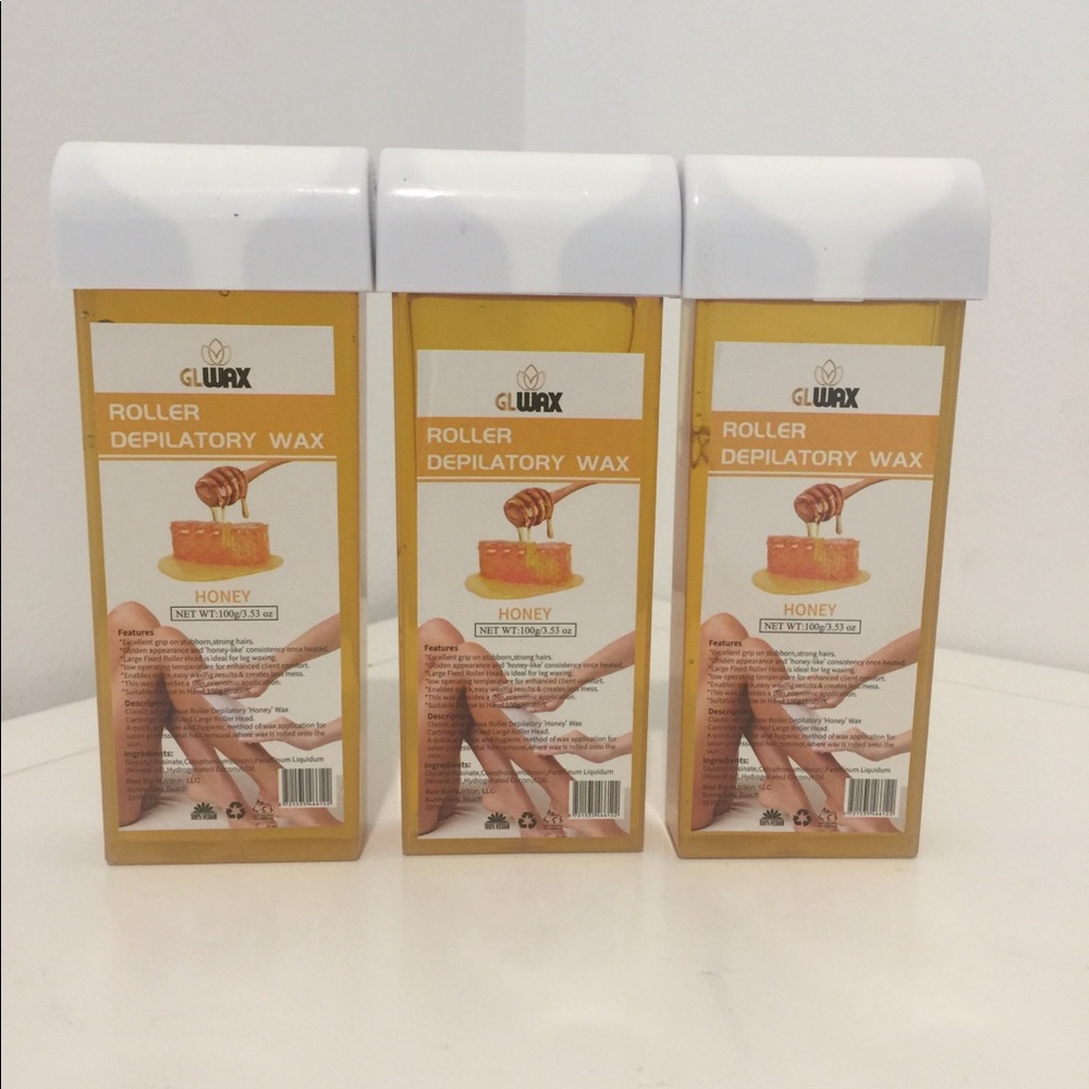 WARMER ROLLER WAX HONEY 100 g 3 pc